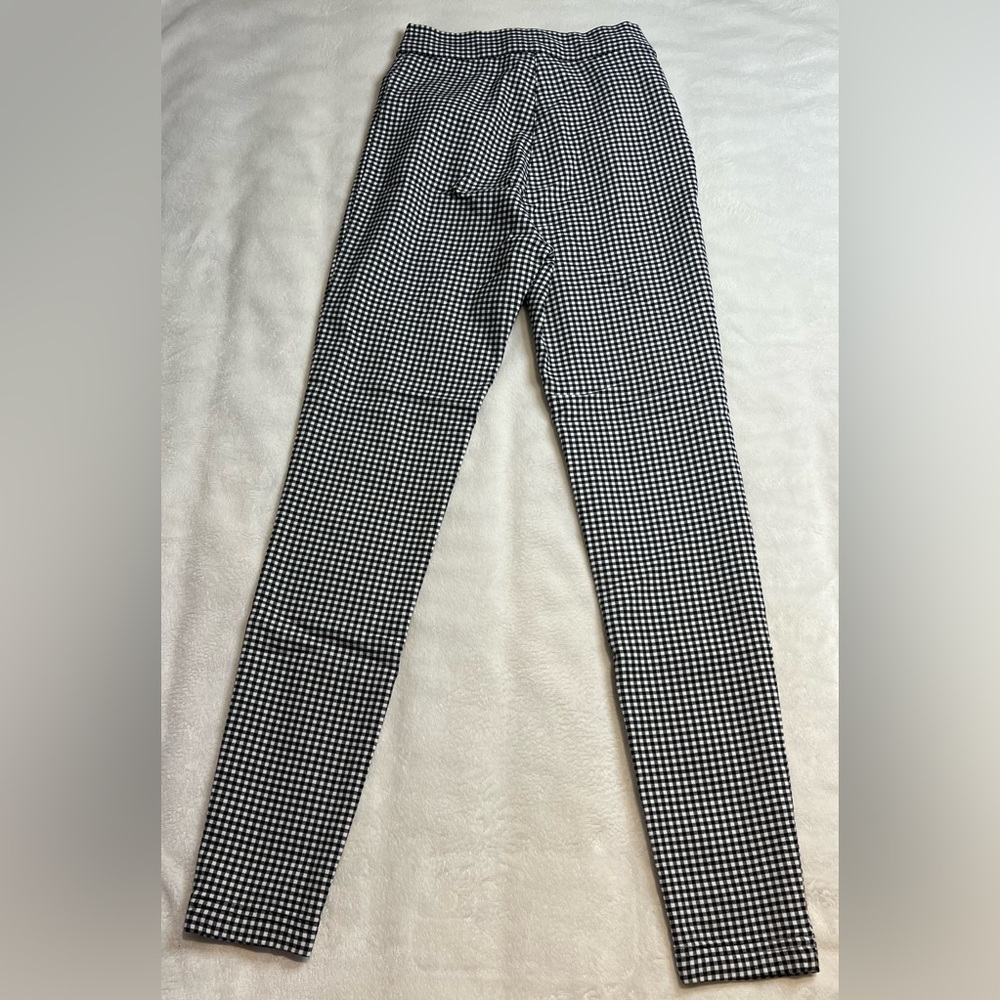 Urban Outfitters Black and White Zip Front Pant Size 0 - Picture 6 of 10